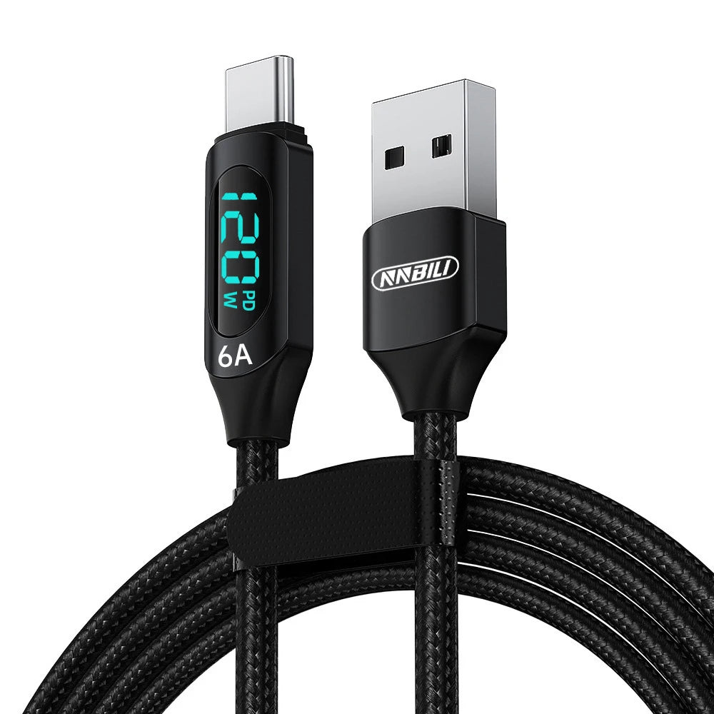 NNBILI Type C to Type C Cable 100W PD Fast Charging Charger USB C to USB C Display Cable For POCO f3 Realme Macbook iPad