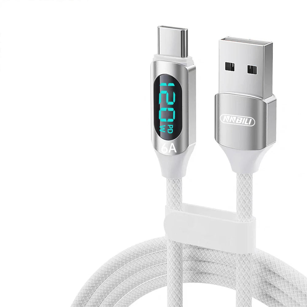 NNBILI Type C to Type C Cable 100W PD Fast Charging Charger USB C to USB C Display Cable For POCO f3 Realme Macbook iPad
