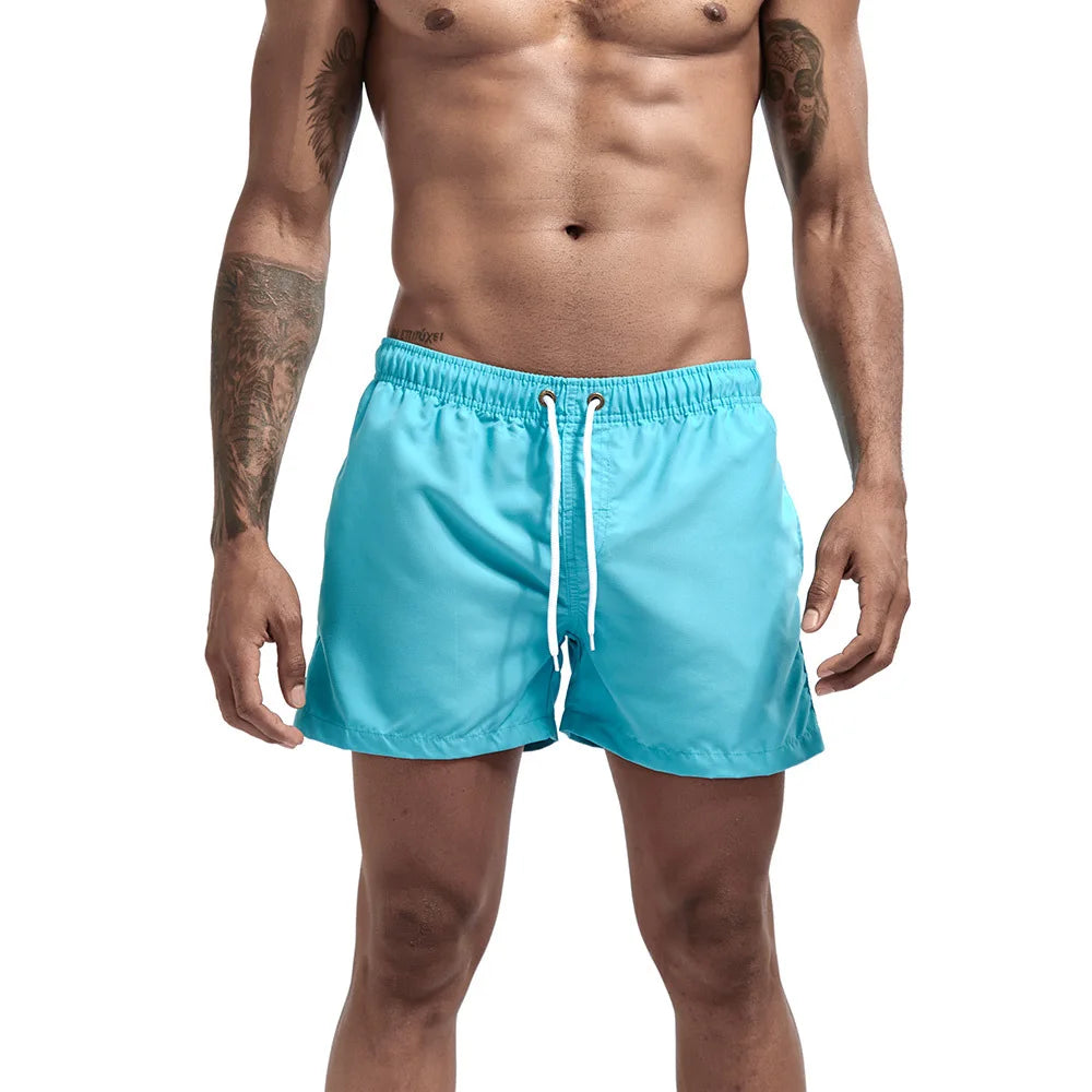 Men's Quick Dry Board Shorts Swim Trunks Bathing Suit Breathable Drawstring With Pockets for Surfing Beach Cusual Summer
