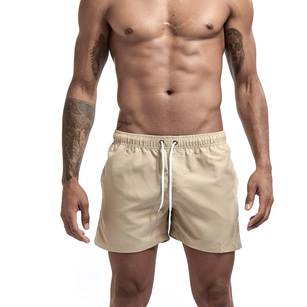 Men's Quick Dry Board Shorts Swim Trunks Bathing Suit Breathable Drawstring With Pockets for Surfing Beach Cusual Summer