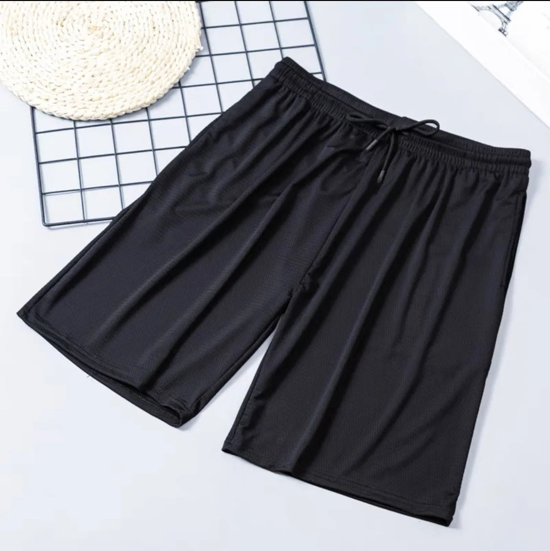 Men Swim Shorts Quick Dry Elastic Waist with Mesh