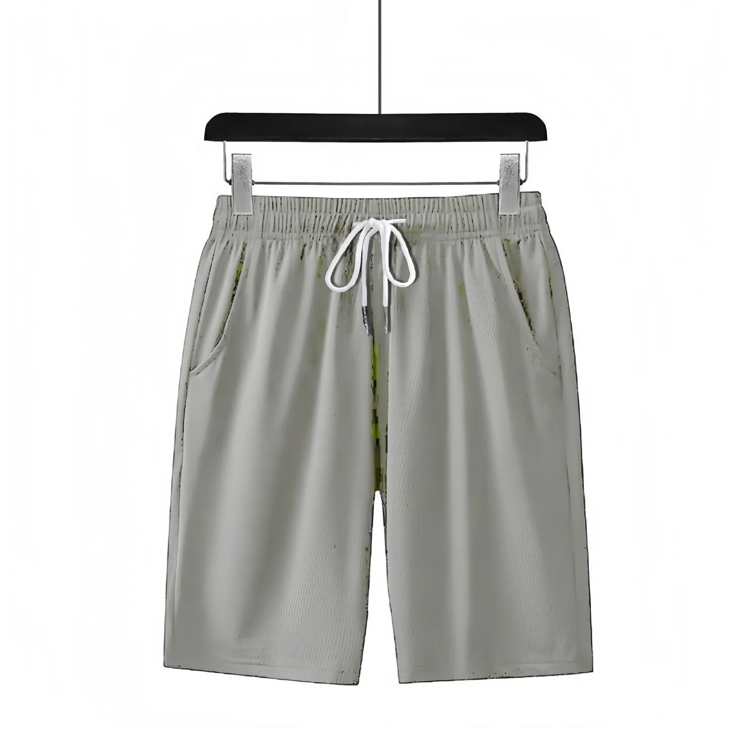 Men Swim Shorts Quick Dry Elastic Waist with Mesh