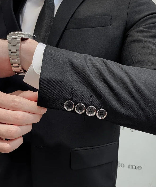 Men's Business Fashion Fair Best Man Suit (Blazer+Vest+Pants)