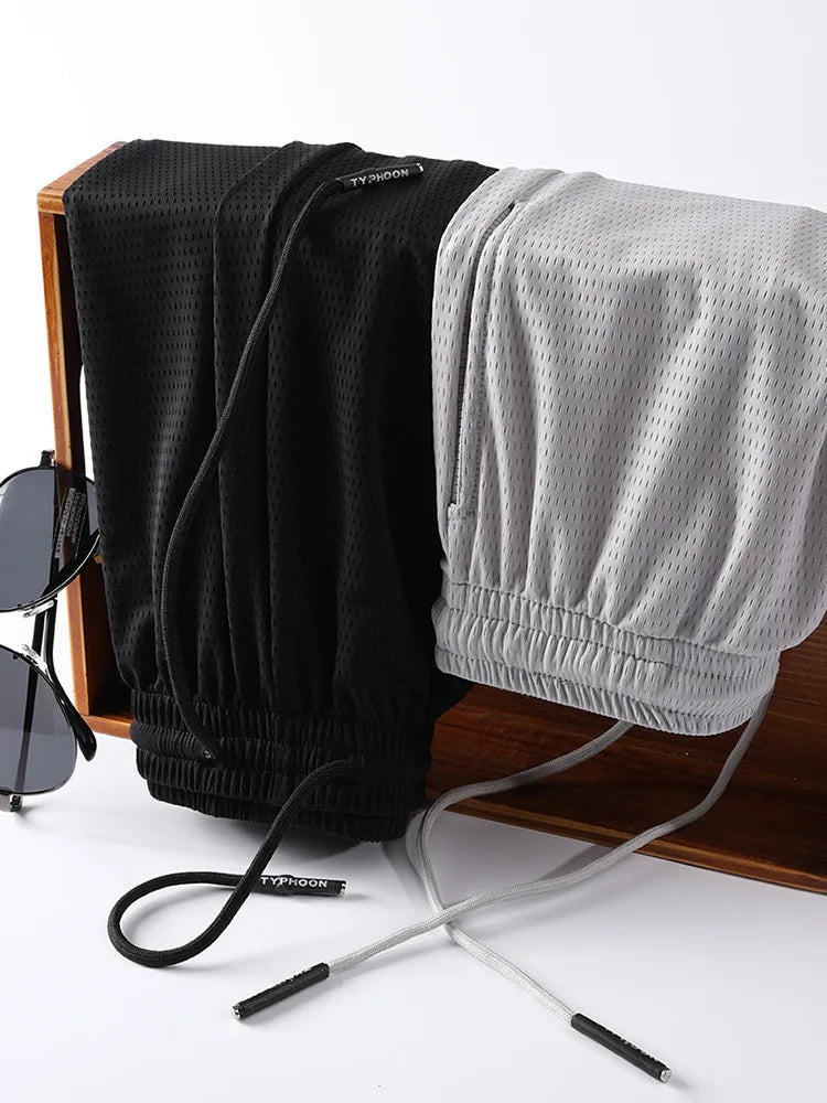 Men Swim Shorts Quick Dry Elastic Waist with Mesh