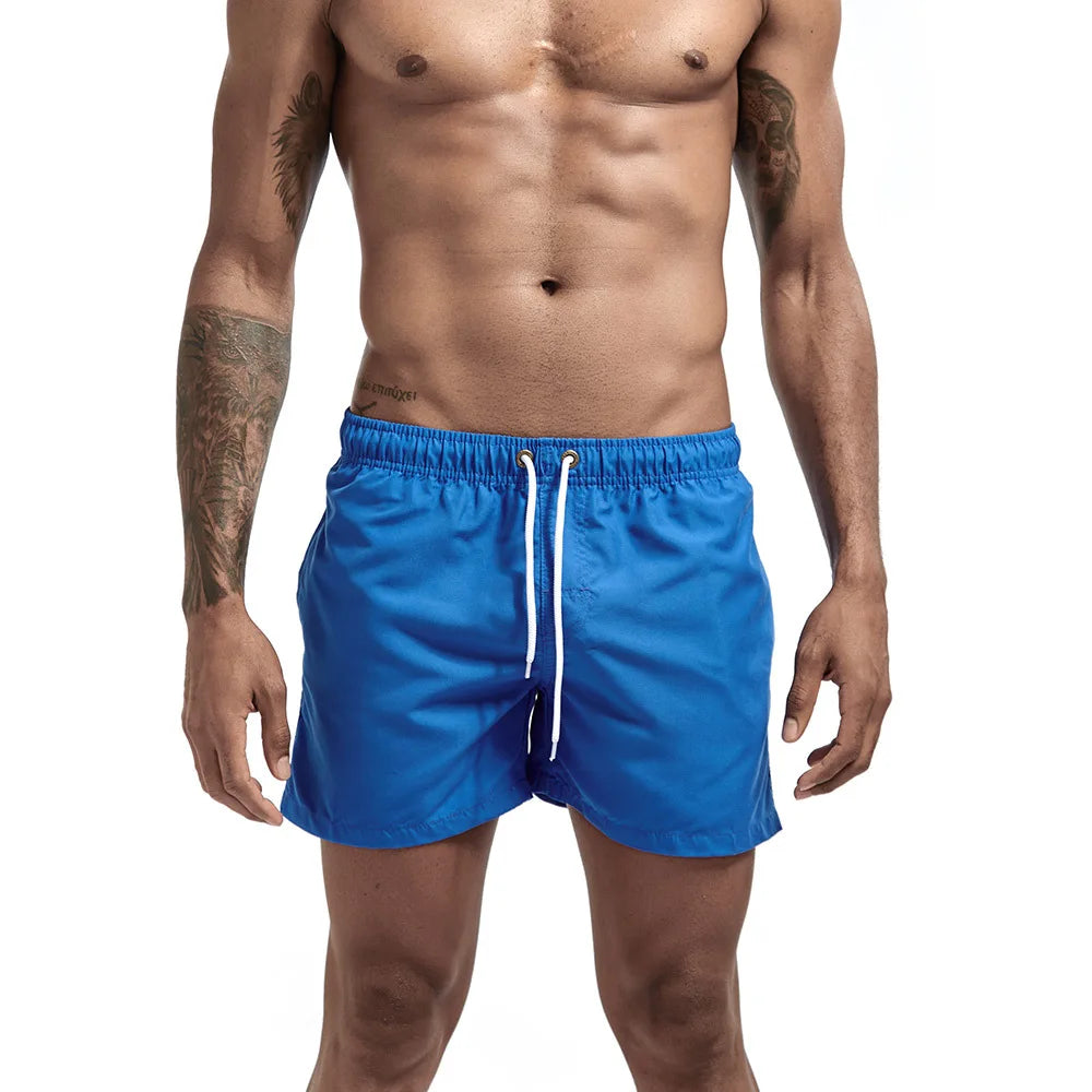 Men's Quick Dry Board Shorts Swim Trunks Bathing Suit Breathable Drawstring With Pockets for Surfing Beach Cusual Summer