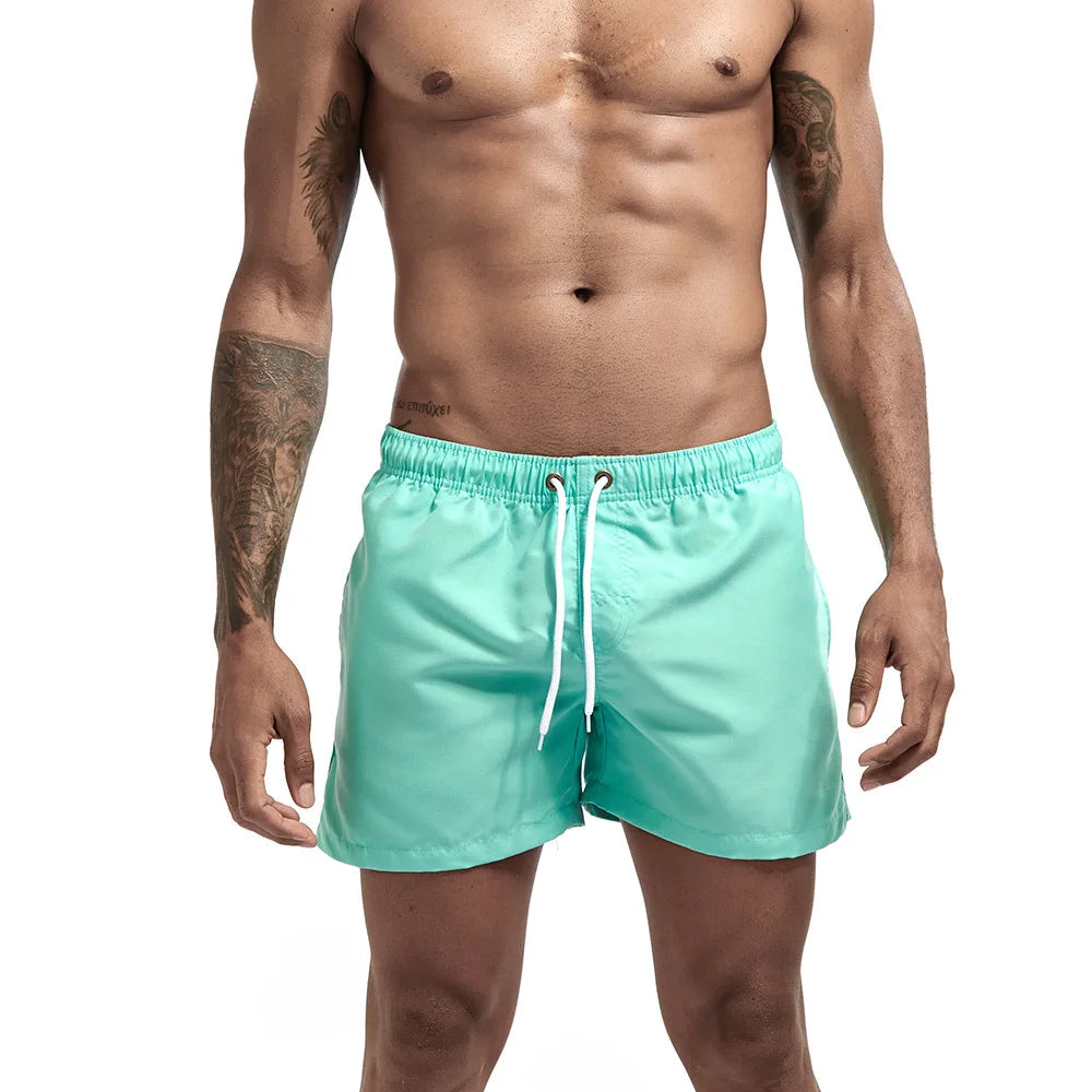 Men's Quick Dry Board Shorts Swim Trunks Bathing Suit Breathable Drawstring With Pockets for Surfing Beach Cusual Summer