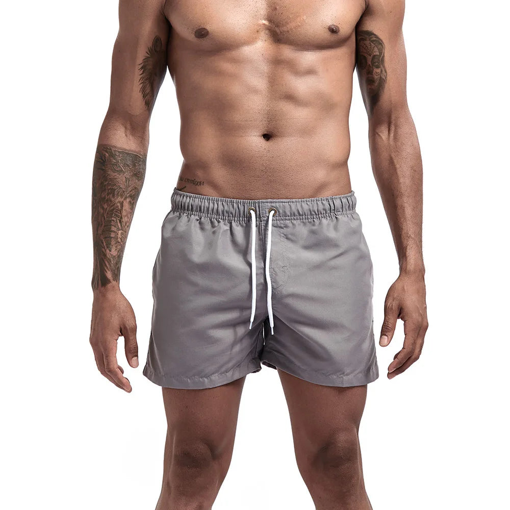 Men's Quick Dry Board Shorts Swim Trunks Bathing Suit Breathable Drawstring With Pockets for Surfing Beach Cusual Summer