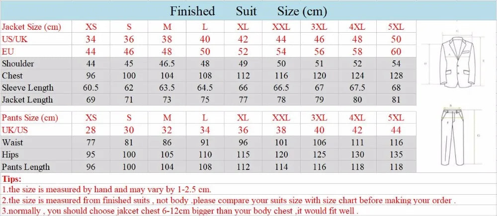 Men's Suit 2 Piece Double Breasted Peak Lapel Jacket Business Casual Slim Fit Wedding  Suit For Men ( Blazer+Pants）