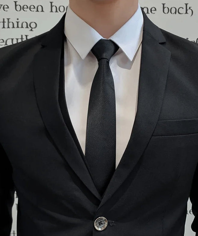 Men's Business Fashion Fair Best Man Suit (Blazer+Vest+Pants)