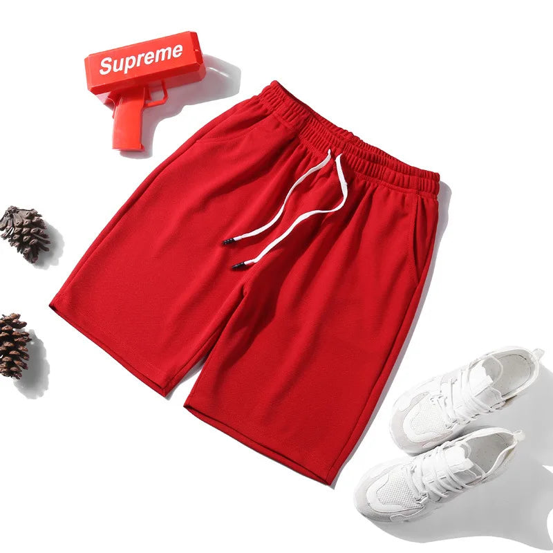 Men Swim Shorts Quick Dry Elastic Waist with Mesh